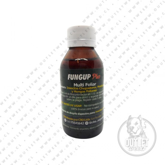 Líquido Anti-Hongos e Insectos Orgánico | FungUp Plus | 100 ml. | CBO