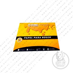 Papel Rosin | Rosin Time | 19x25 cms. | 12 Unidades | King Of Green
