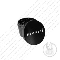 Moledor Cerámico | 4 partes | Negro | Florida