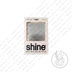 Papel | de Oro | The White 24KT | 2 unidades | Shine
