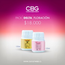 Promo Cannabiogen | Pack Delta Floración | 150ml. | Cannabiogen