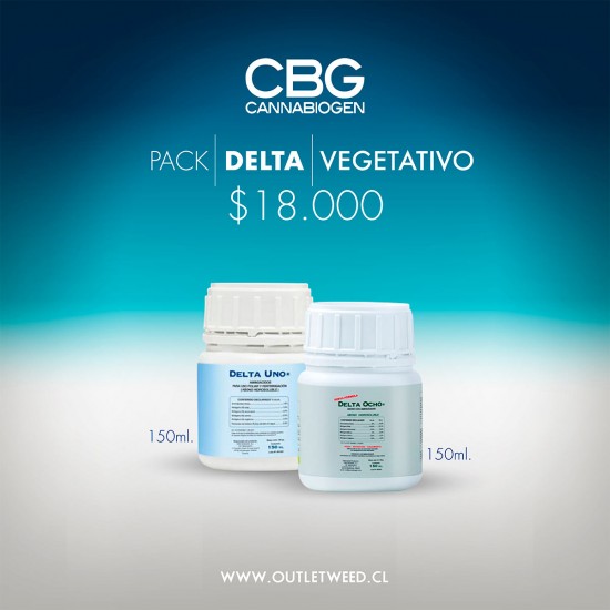 Promo Cannabiogen | Pack Delta Vegetativo | 150ml. | Cannabiogen