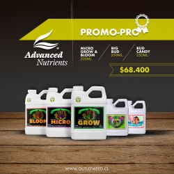 Promo Pro Advanced | Tripack 500 ml. + Big Bud 250 ml. | Bud Candy 250 ml.