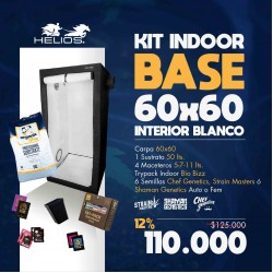 Kit Indoor Helios | Base | Interior Blanco | 80 x 80