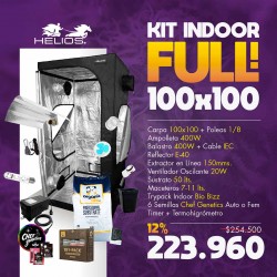 Kit Indoor Helios | Completo | 100 x 100