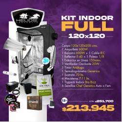 Kit Indoor Helios | Completo | 120 x 120