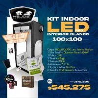 Kit Indoor Helios | Led Pro | Interior Blanco | 100 x 100