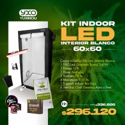 Kit Indoor YXO | Led | Interior Blanco | 60 x 60