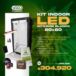 Kit Indoor YXO | Led | Interior Blanco | 80 x 80