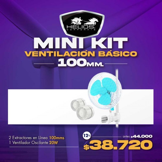 Mini Kit | Ventilación | Básico | 100 mms.
