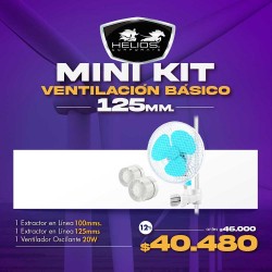 Mini Kit | Ventilación | Básico | 125 mms.